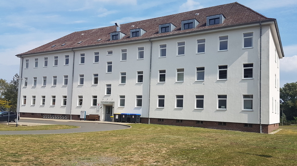 Bild des Gerichtsgebäudes (Frontansicht des Arbeitsgerichts Celle)